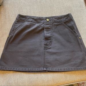 Aritzia canvas skirt